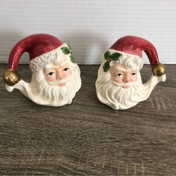 Vtg Fitz & Floyd Santa S&P Shakers - Picture 14 of 14